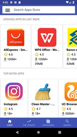 Screenshot A1 Apps Store Market APK v1.8
