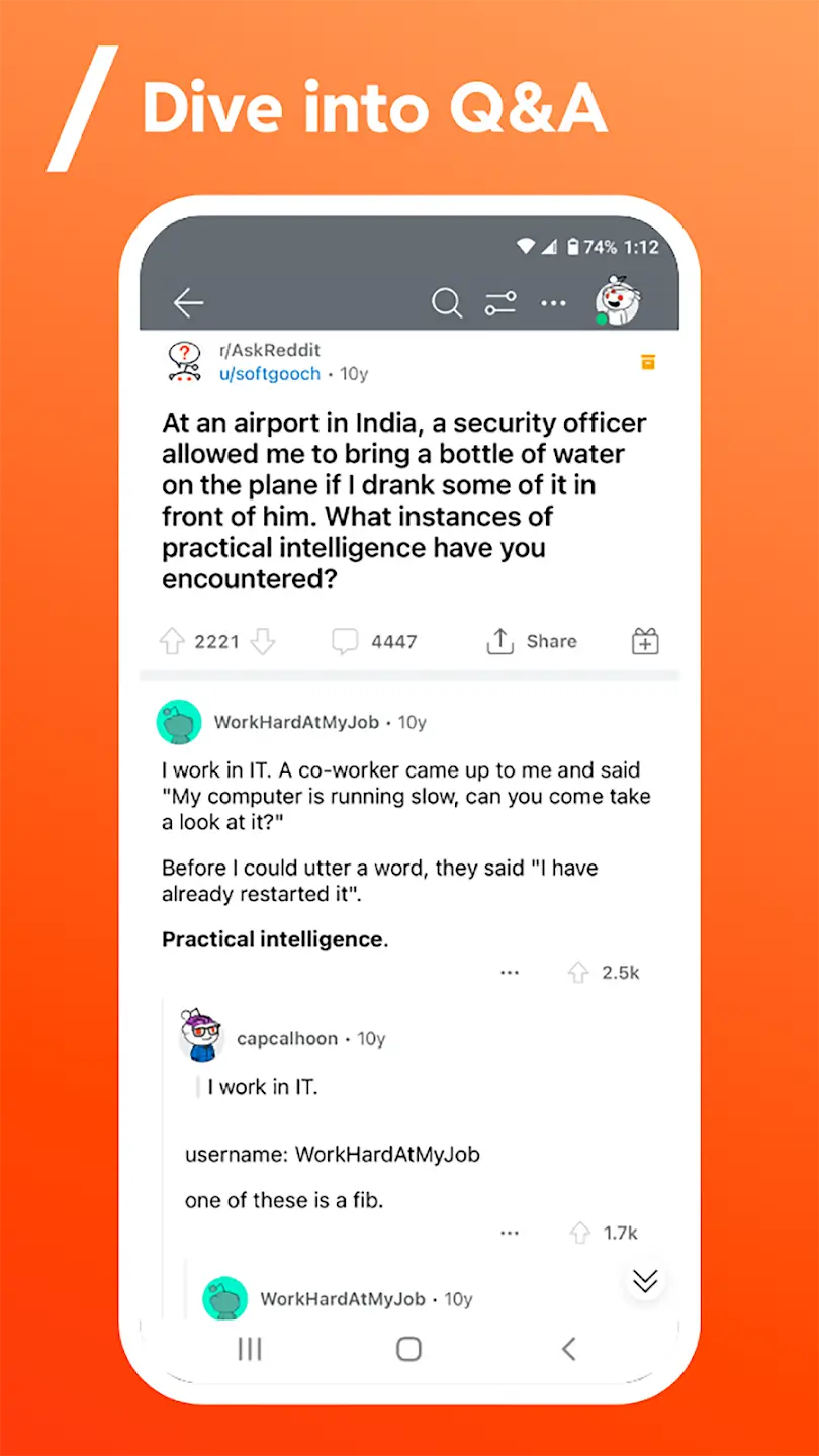 Screenshot Reddit APK v2026.18.0 untuk Android