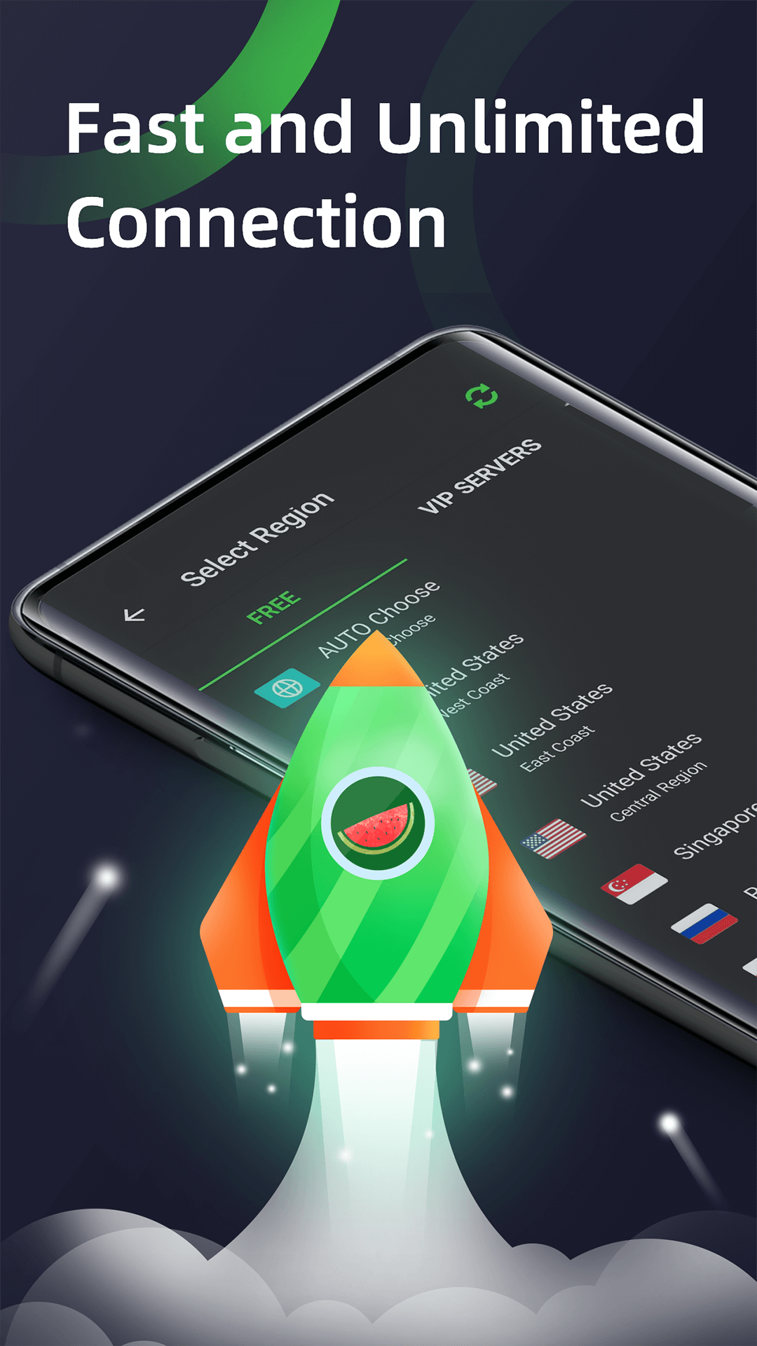 Screenshot Melon VPN APK (v9.0.219)
