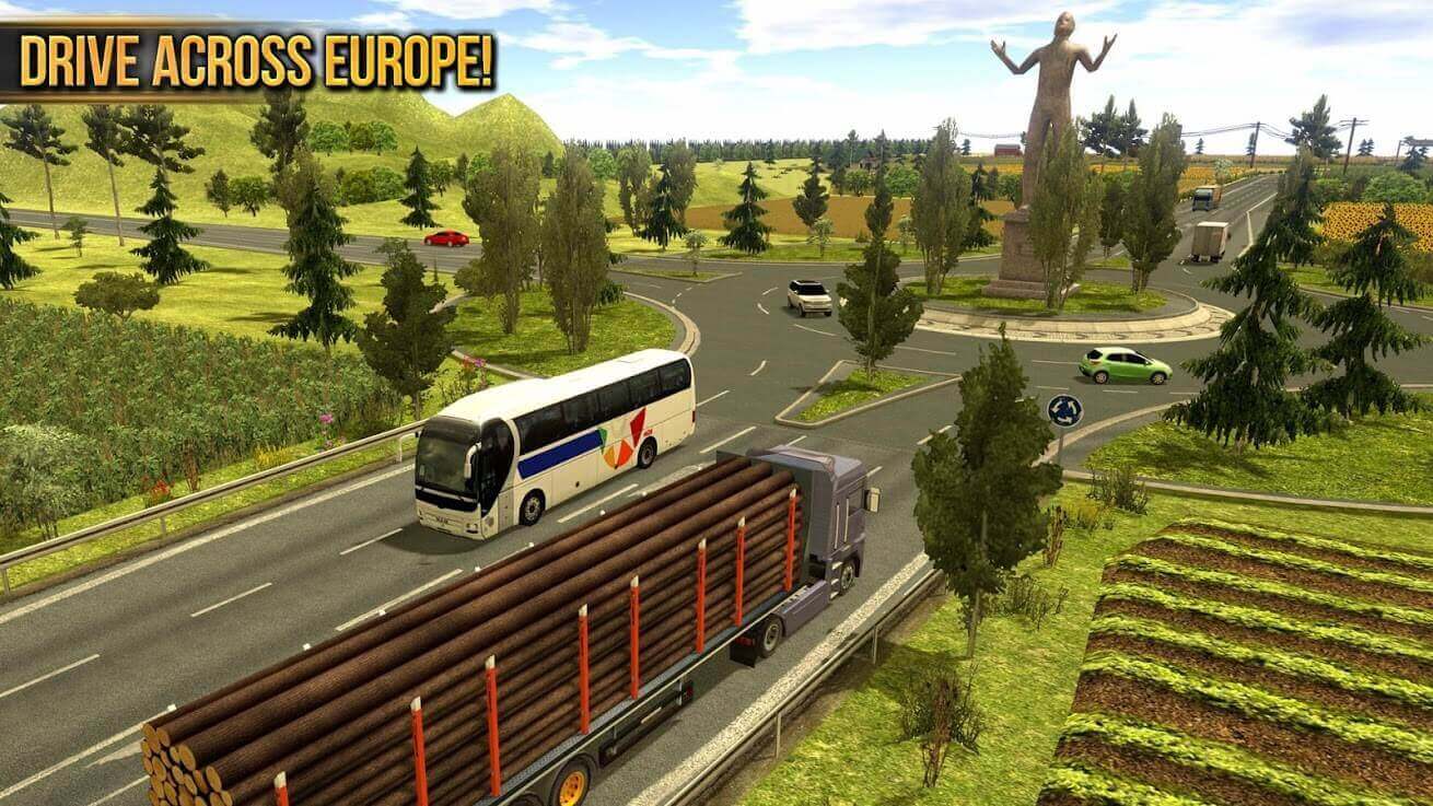 Screenshot Truck Simulator 2018: Europe APK v1.4.0
