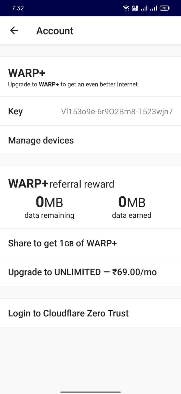 Screenshot 1.1.1.1 VPN + WARP APK v6.38.7