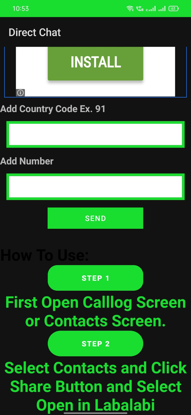 Screenshot Labalabi for WhatsApp APK