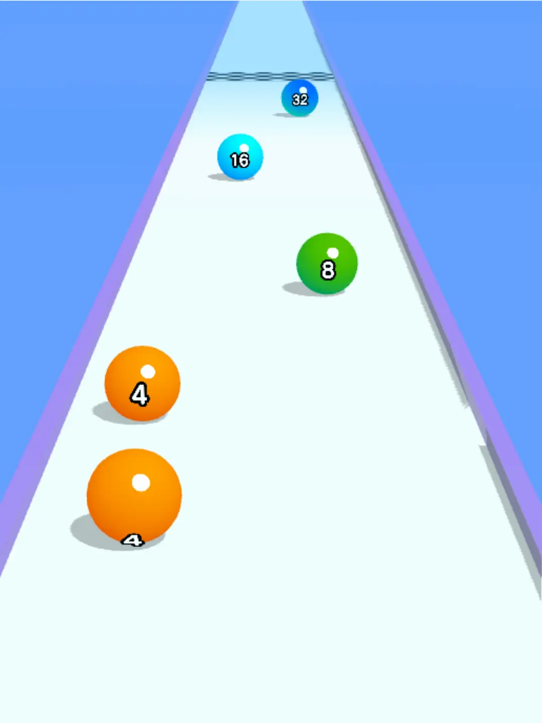 Screenshot Ball Run 2048 APK