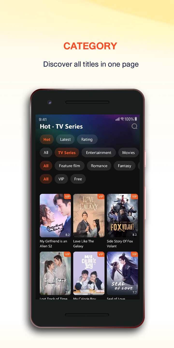 Screenshot WeTV APK