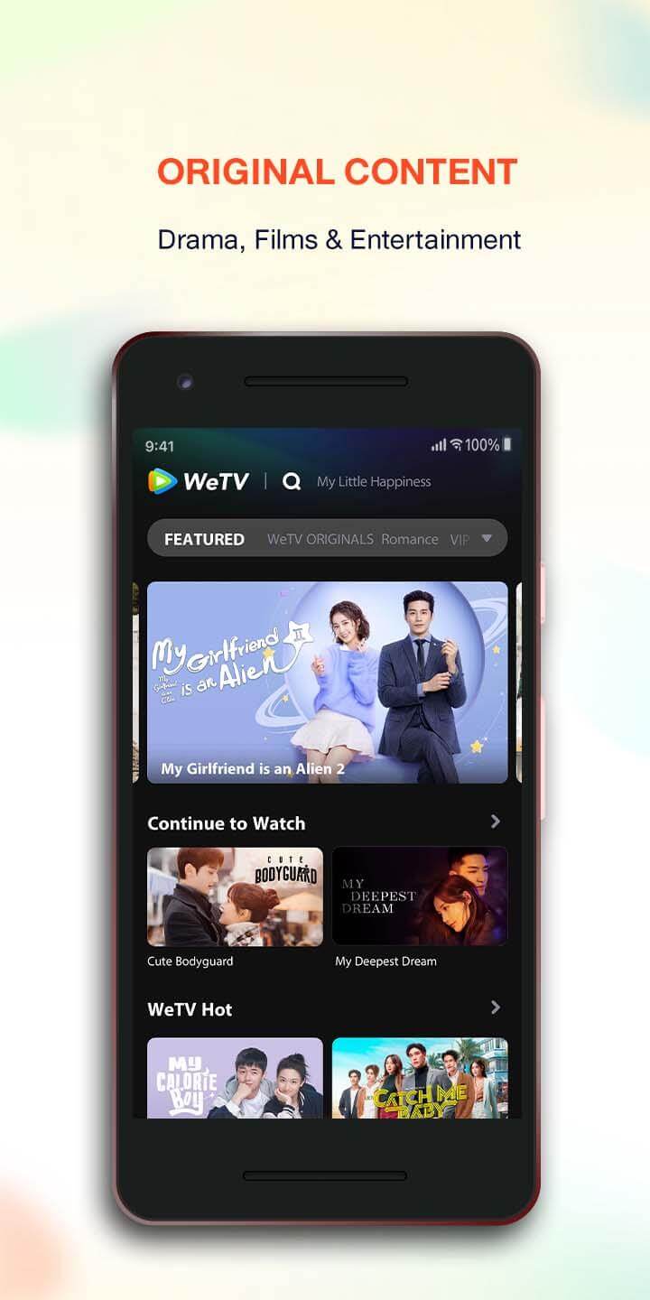 Screenshot WeTV APK