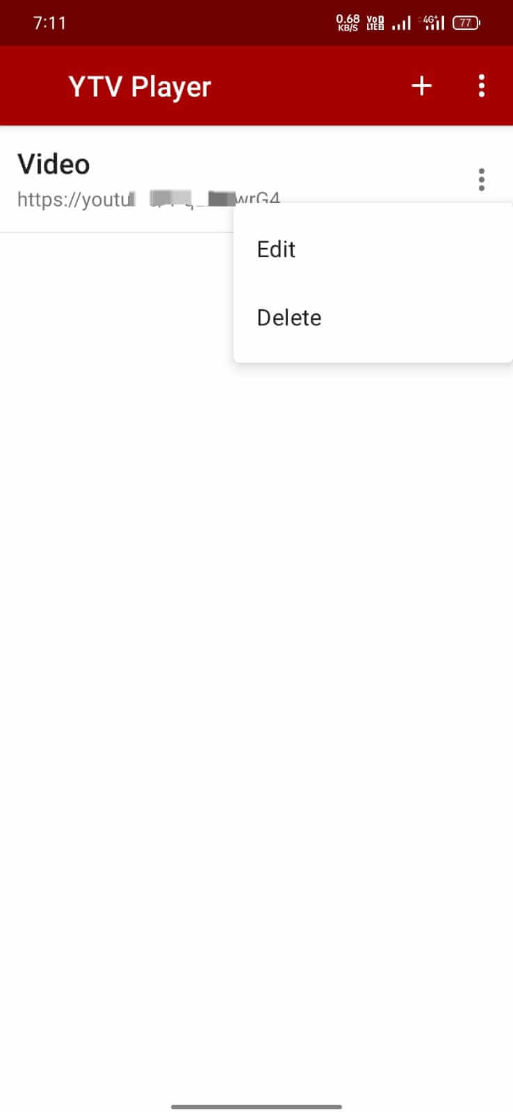 Screenshot YTV Player APK