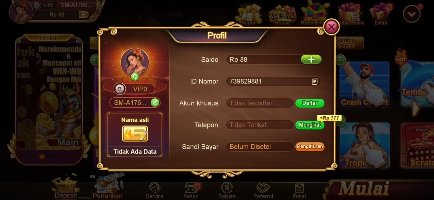 Screenshot PC777 APK v9.3.1 untuk Android