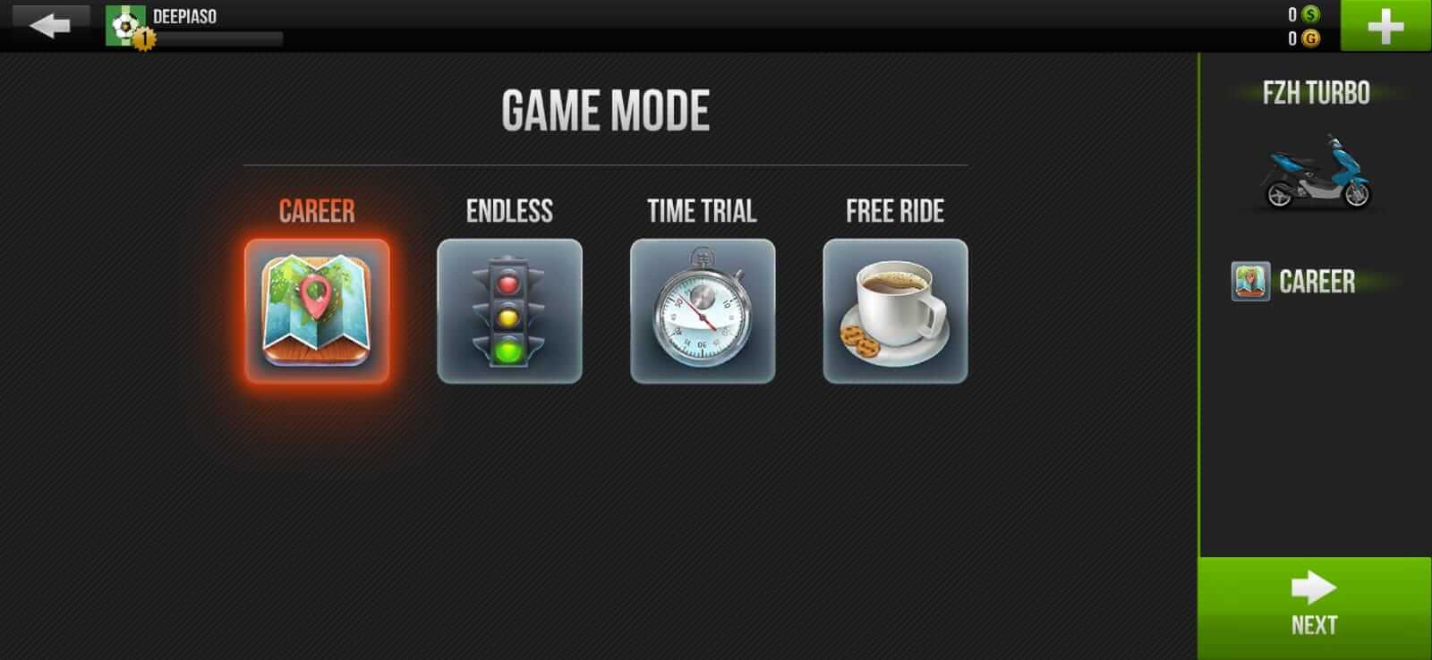 Screenshot Traffic Rider APK v2.11 untuk Android