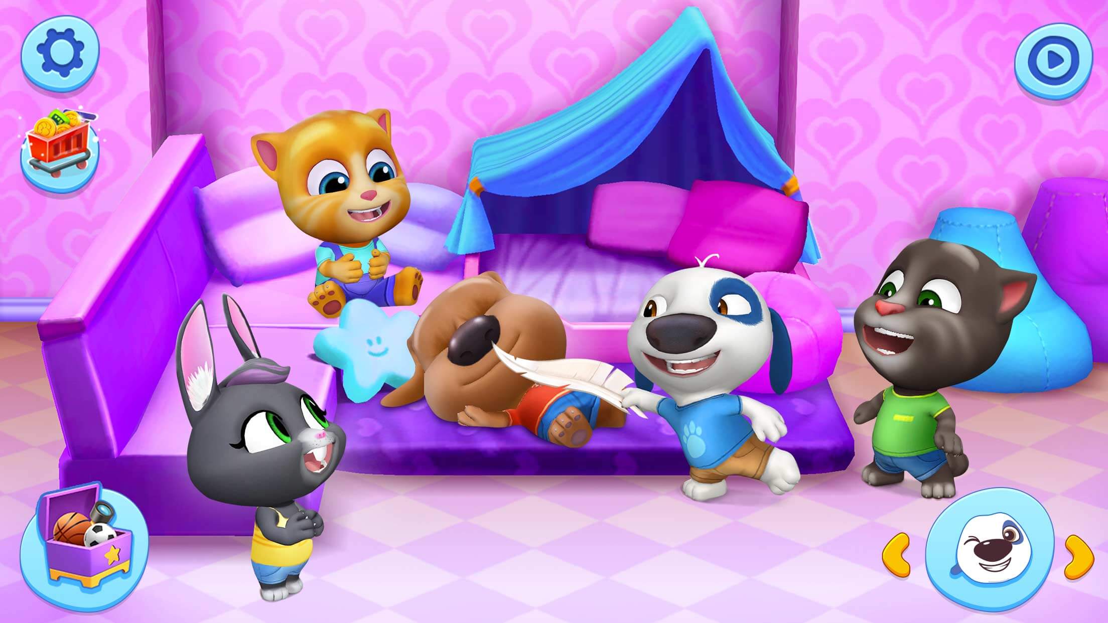 Screenshot My Talking Tom Friends APK