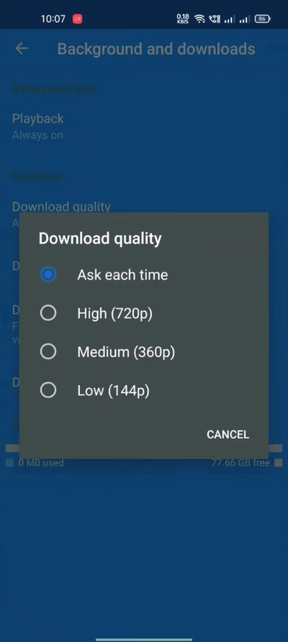Screenshot YouTube Blue APK: Fitur Premium YouTube Gratis