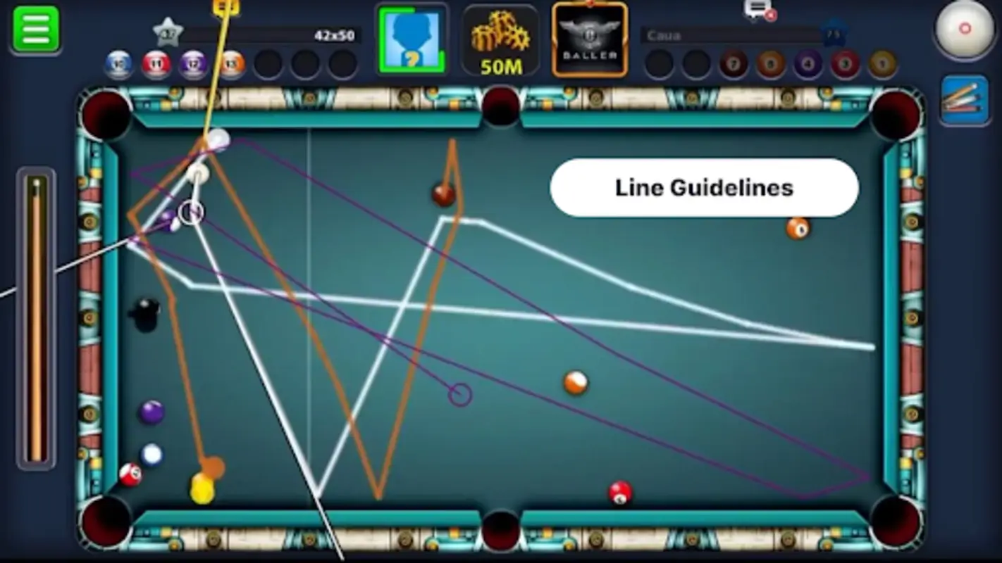 Screenshot Aim Tool for 8 Ball Pool APK