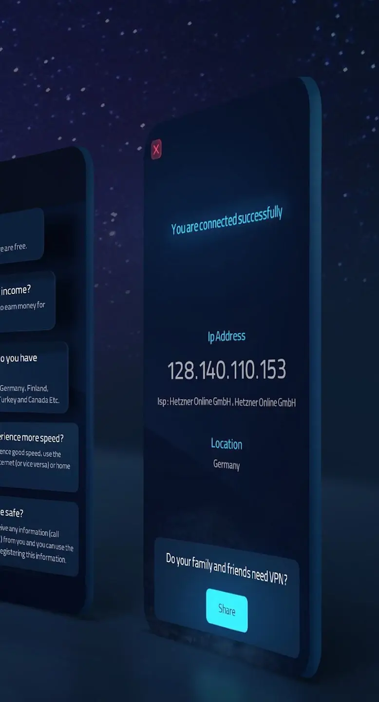 Screenshot Maple VPN APK v1.6