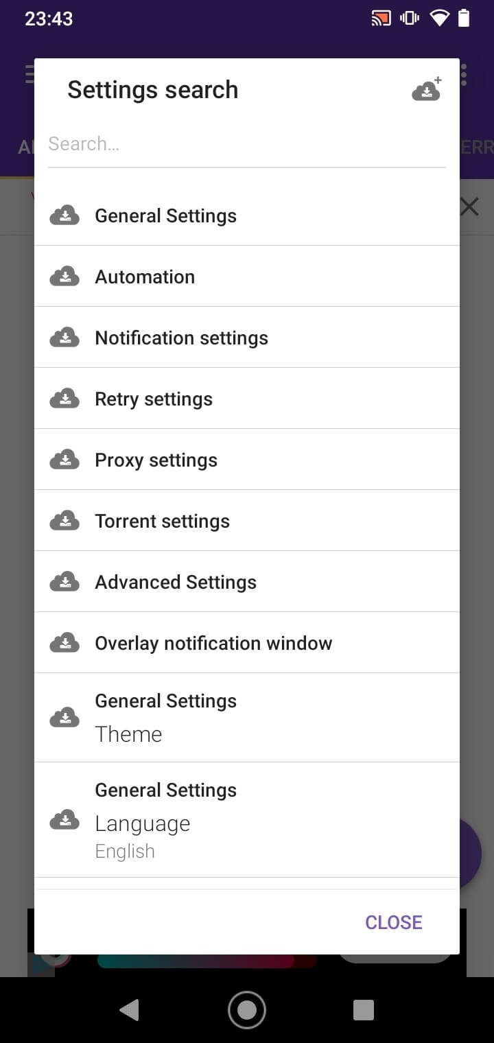 Screenshot 1DM APK v18.2 untuk Android