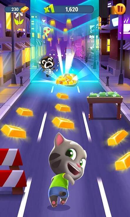 Screenshot Talking Tom Gold Run APK