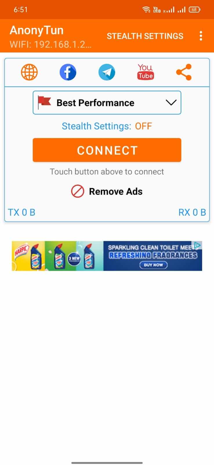 Screenshot AnonyTun APK 14.1