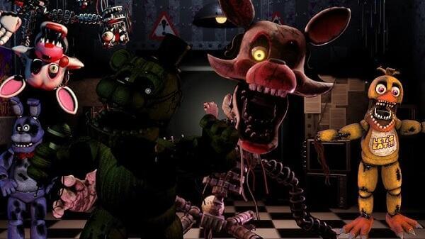 Screenshot NSaFN APK v0.4 – Game Simulasi Klub Malam dengan Grafis Animatronics