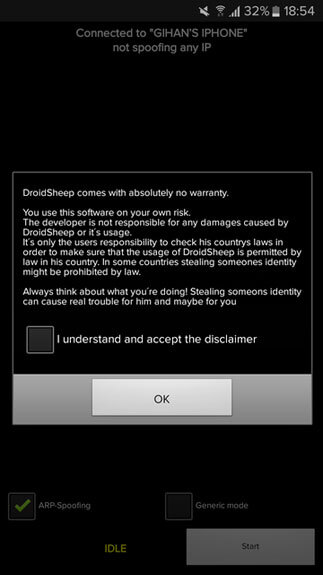 Screenshot DroidSheep APK v16