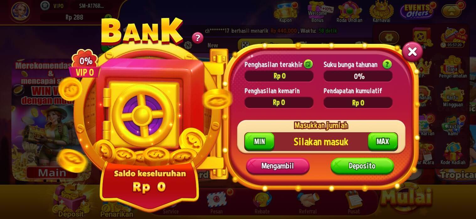 Screenshot SR777 APK