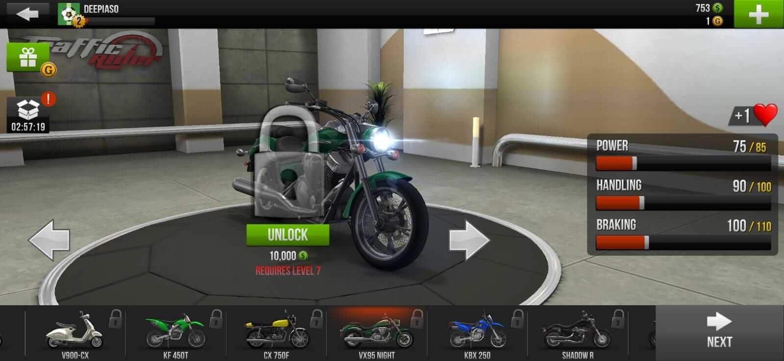 Screenshot Traffic Rider APK v2.11 untuk Android