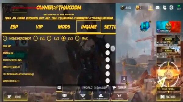Screenshot CODM Injector APK