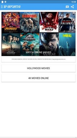 Screenshot IP Sports APK v9.1