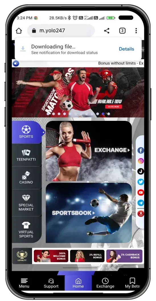 Screenshot Yolo247 APK