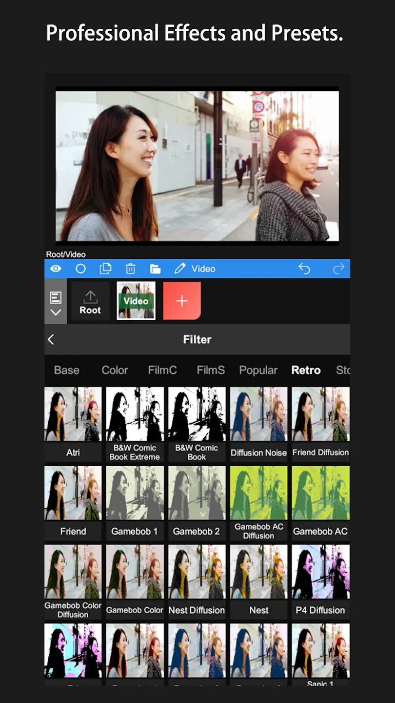 Screenshot Node Video Editor APK