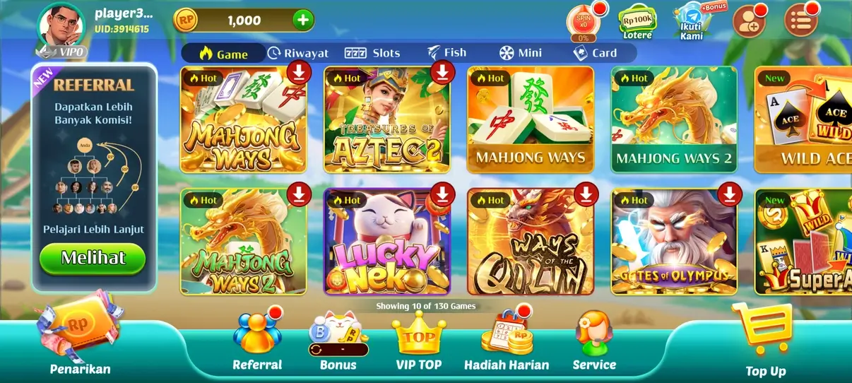 Screenshot Lucky Win 777 APK – Game Kartu Cepat dengan Aksi Seru
