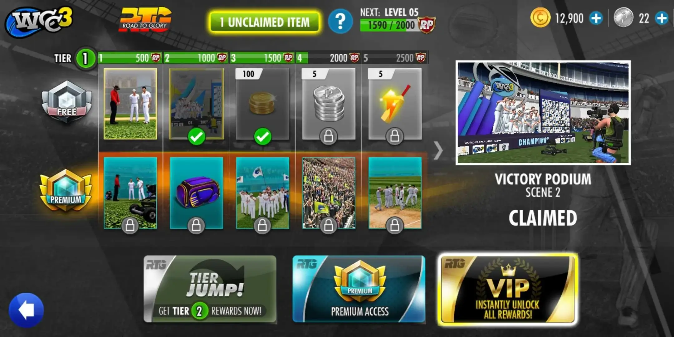 Screenshot World Cricket Championship 3 APK v3.2.5