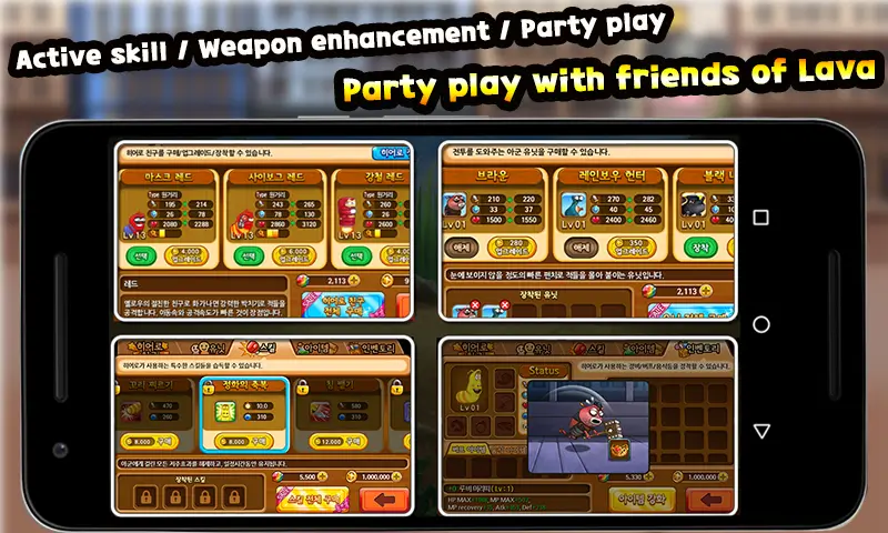 Screenshot Larva Heroes: Lavengers APK v2.9.2