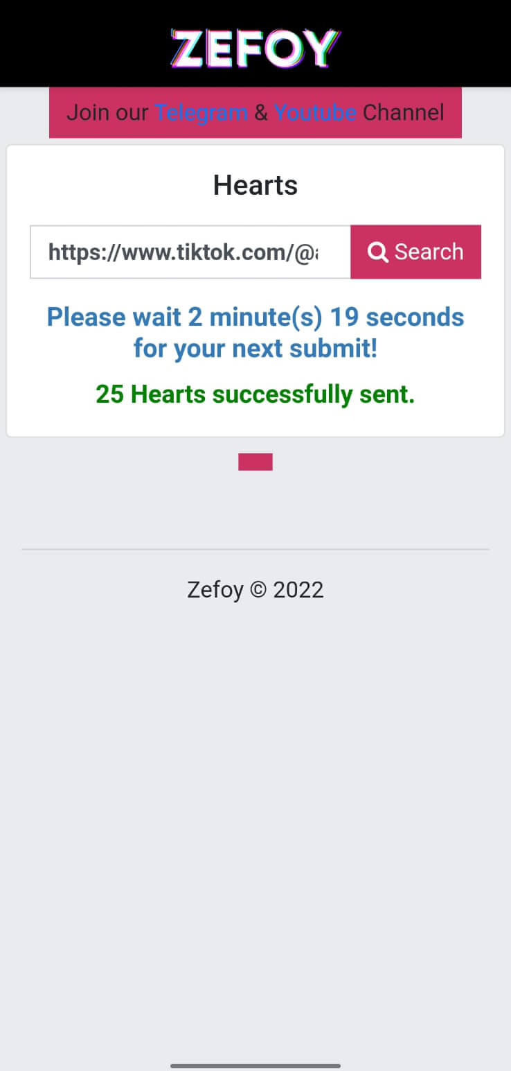 Screenshot ZEFOY APK 1.9.5 untuk Android