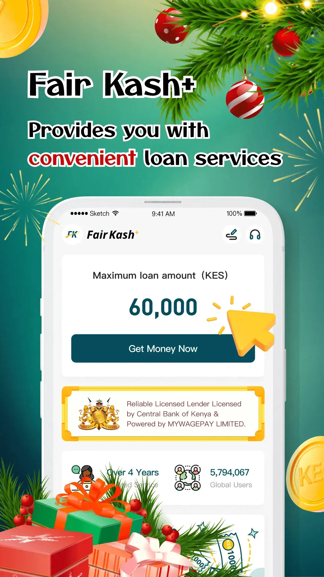 Screenshot Fairkash Loan APK: Pinjaman Cepat untuk Kebutuhan Mendesak
