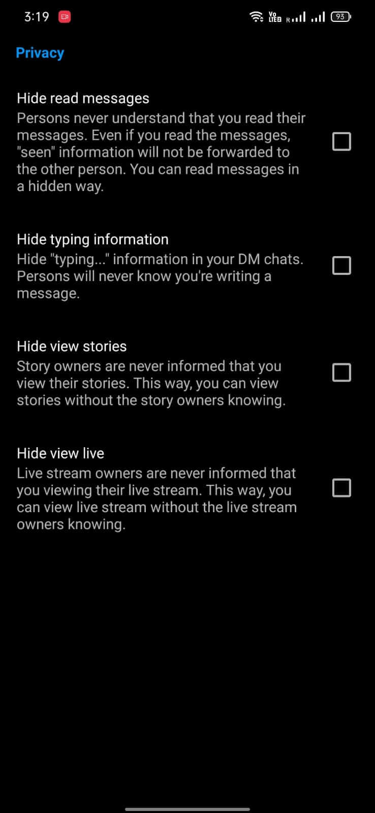 Screenshot Insta Aero APK v24.0.0 untuk Android