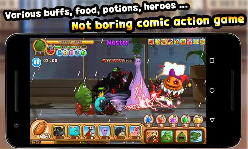 Screenshot Larva Heroes: Lavengers APK v2.9.2