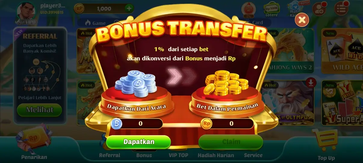 Screenshot Lucky Win 777 APK – Game Kartu Cepat dengan Aksi Seru
