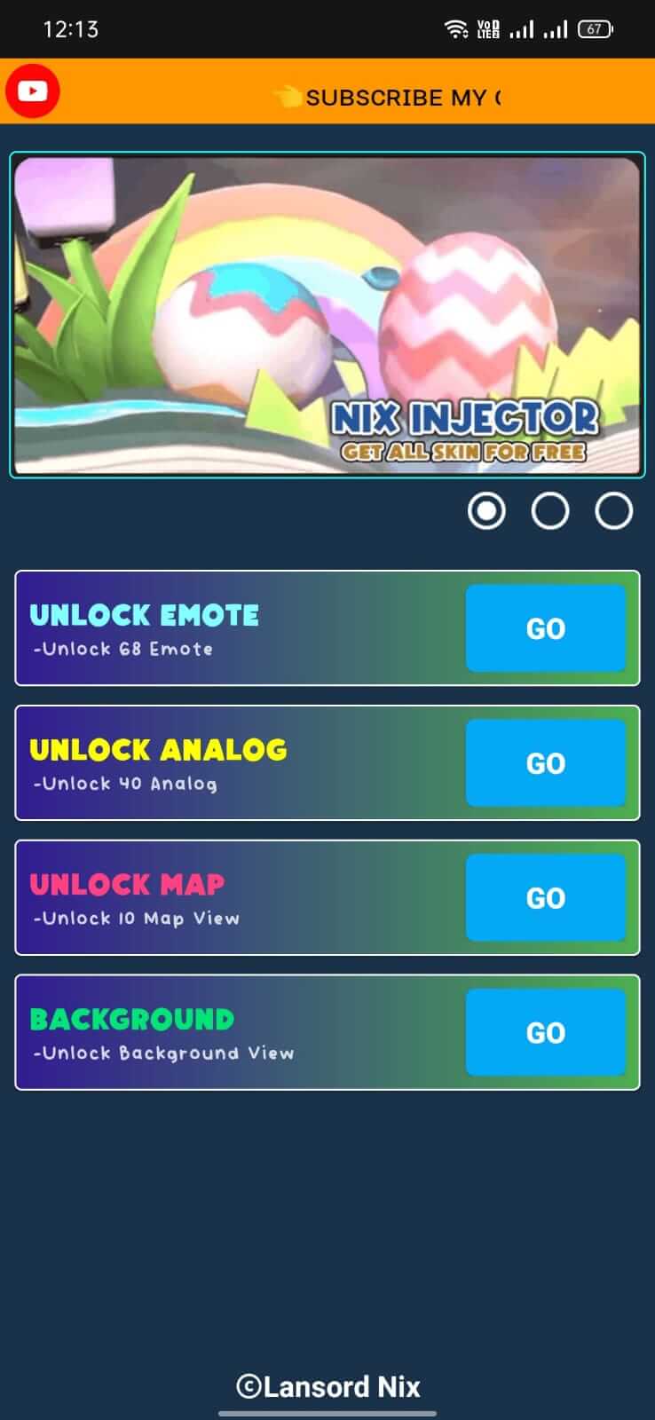 Screenshot NiX Injector APK v2.29