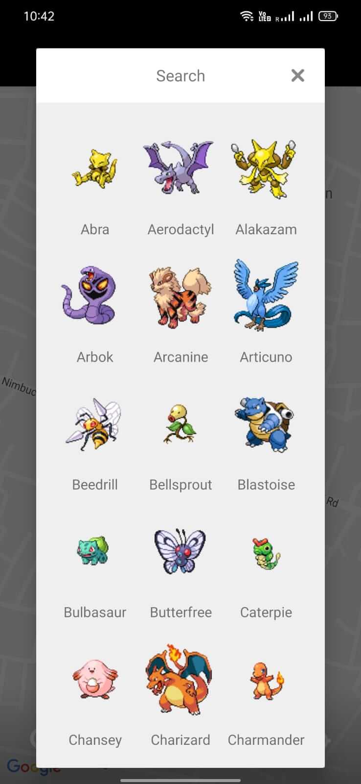 Screenshot Poke Radar APK v1.6