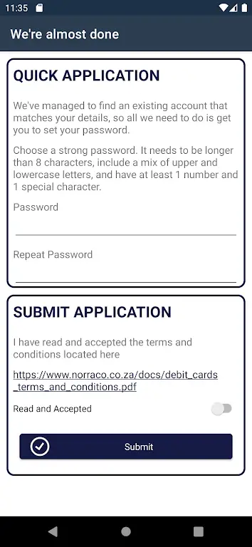 Screenshot Norraco Transact APK 0.4.5 Download untuk Android