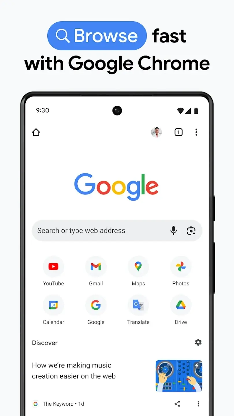 Screenshot Chrome APK