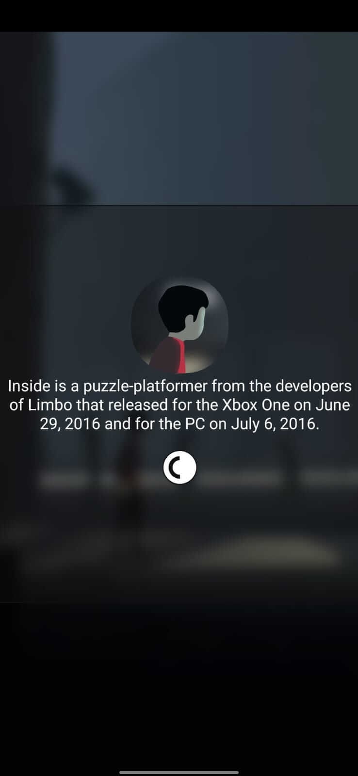 Screenshot PlayDead Inside APK