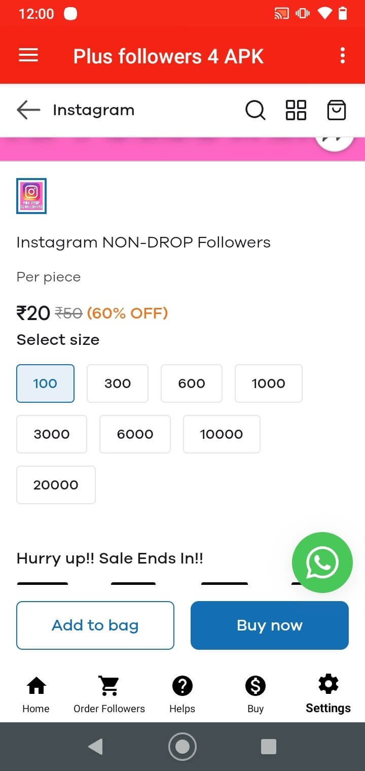 Screenshot Plus Followers 4 APK v7.6 untuk Android