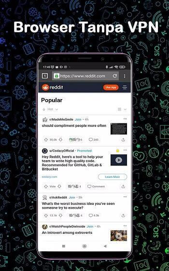 Screenshot XNXUBD VPN Browser APK v3.0.0