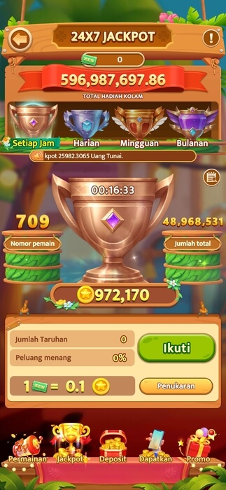 Screenshot 567Luck APK