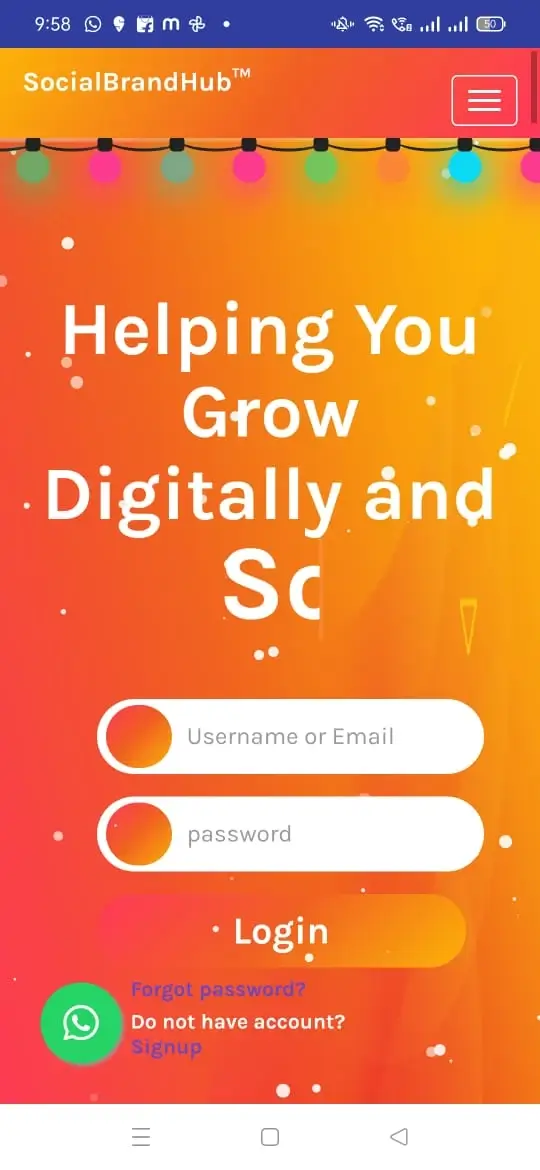 Screenshot Social Brand Hub APK Download Terbaru