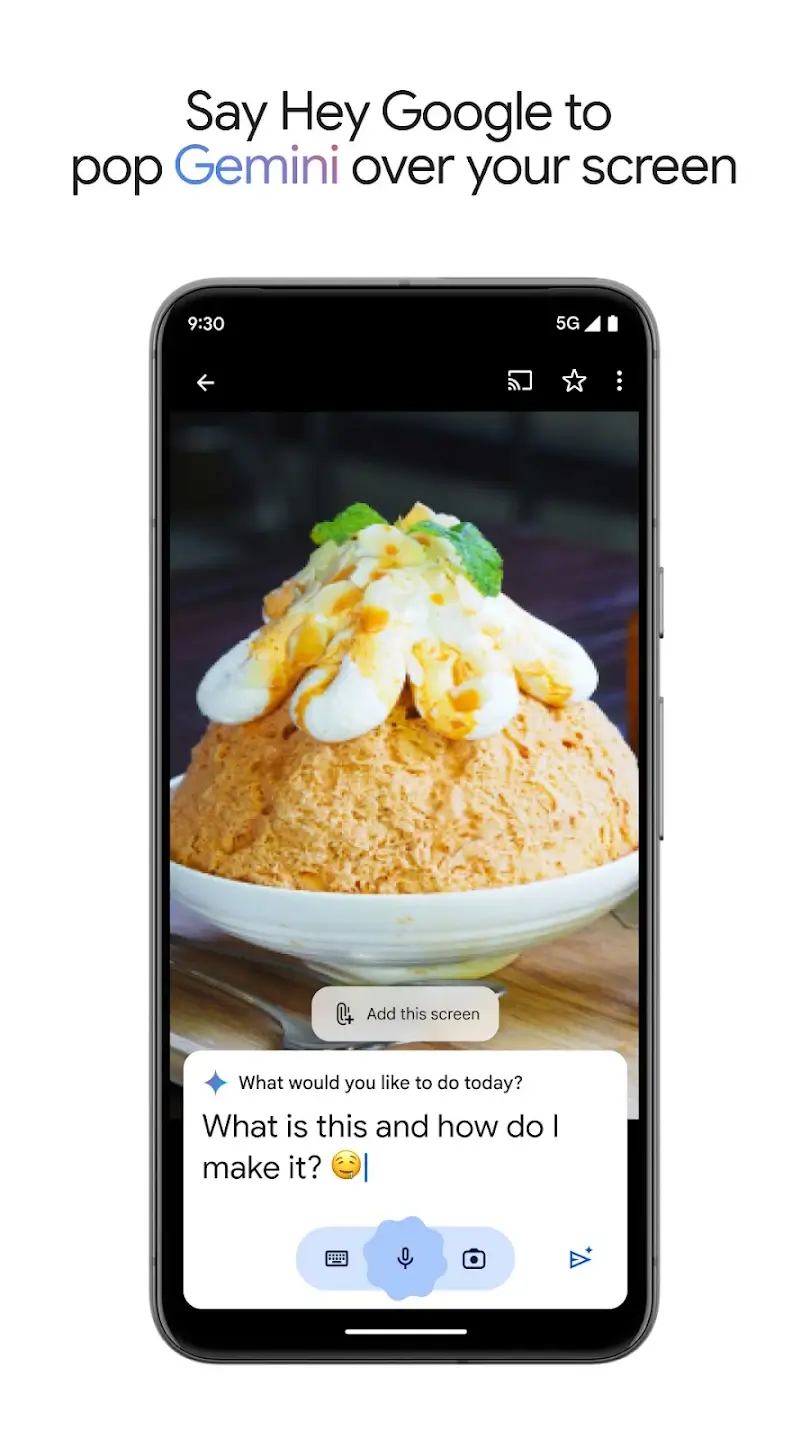 Screenshot Gemini APK untuk Android