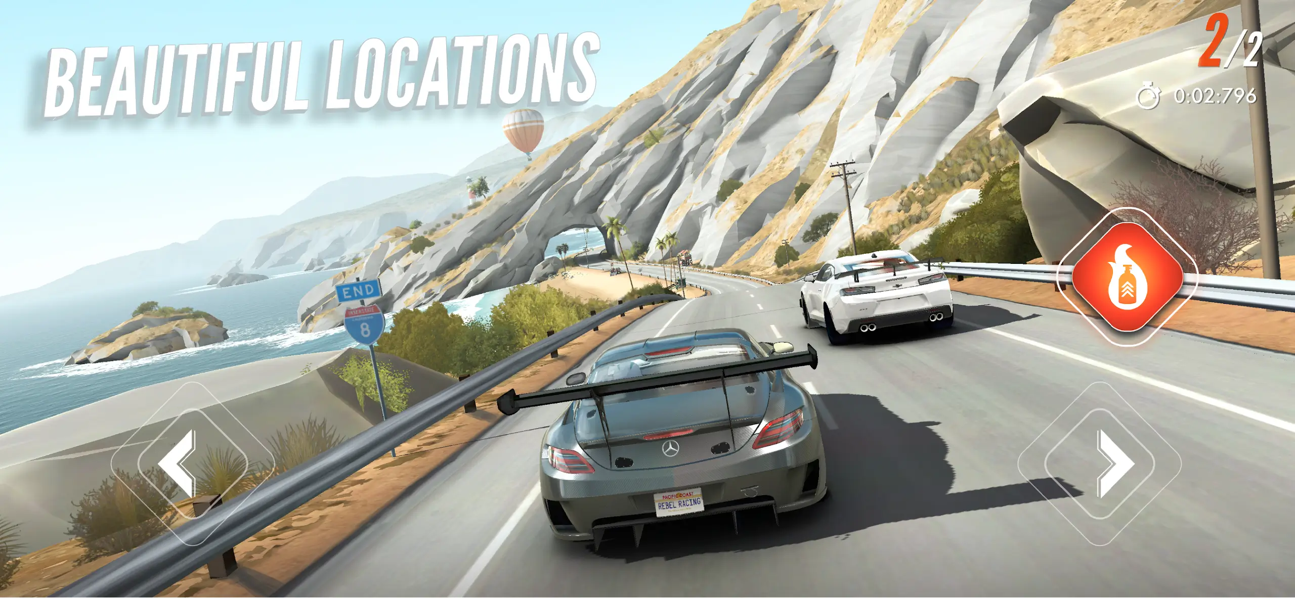 Screenshot Rebel Racing APK