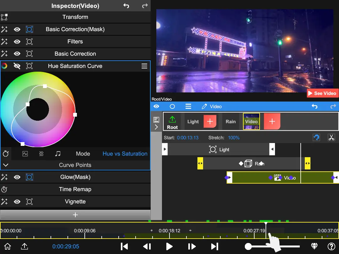 Screenshot Node Video Editor APK