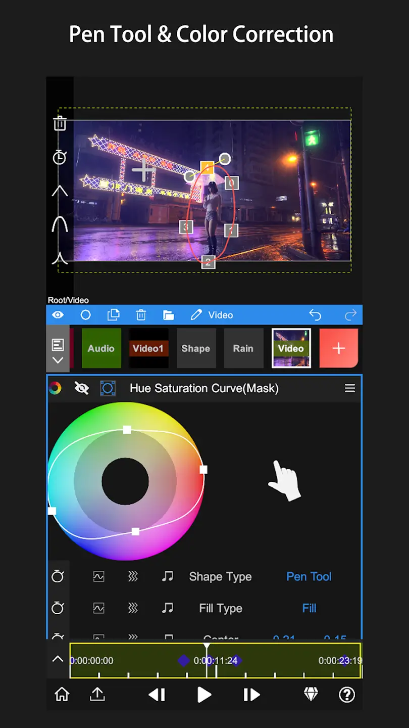 Screenshot Node Video Editor APK
