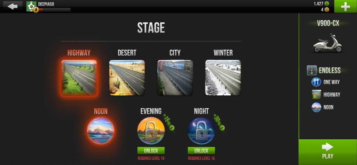 Screenshot Traffic Rider APK v2.11 untuk Android