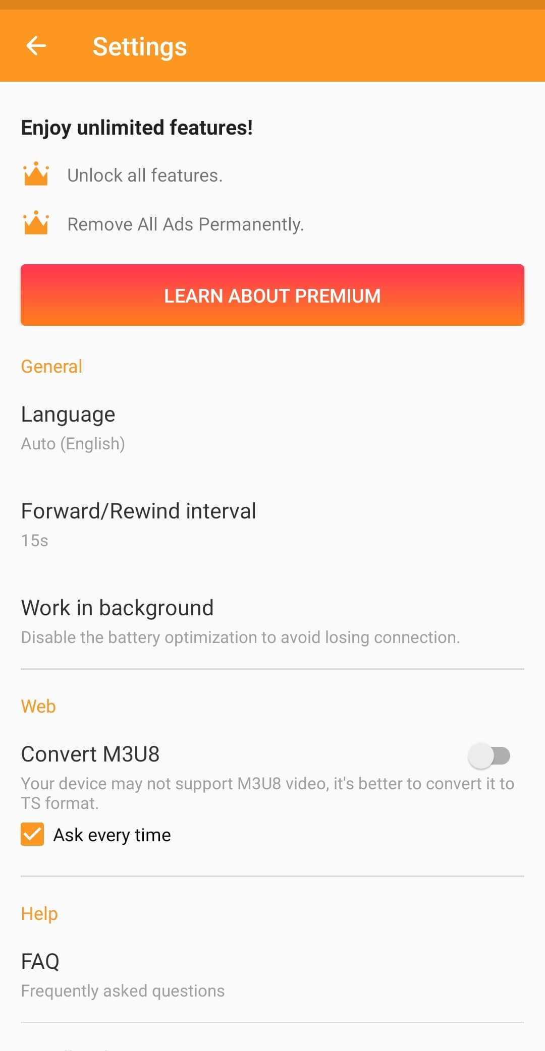 Screenshot Xcast APK